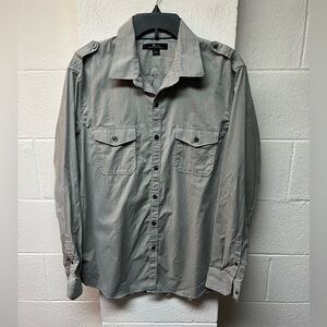 Marc Anthony Light Gray Shirt. Large